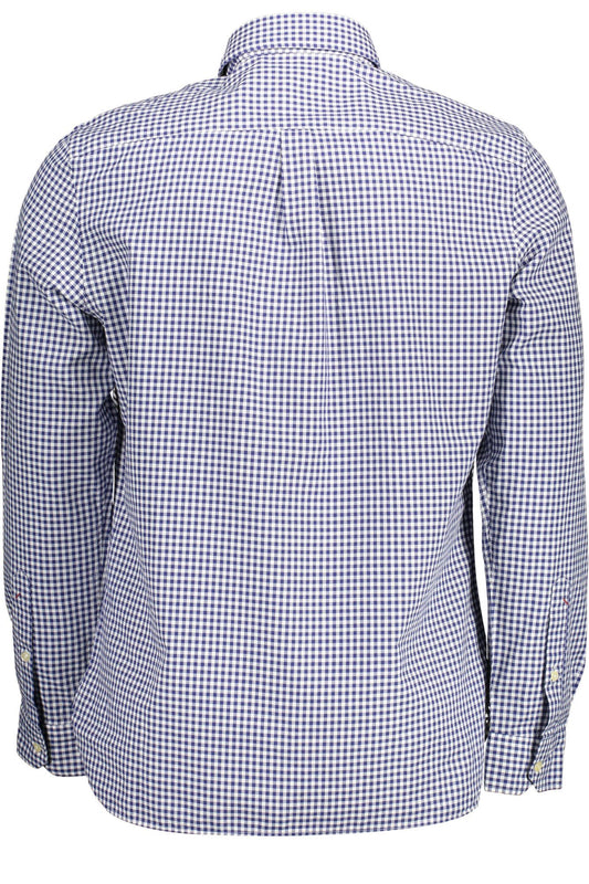 Elegant Light Blue Cotton Shirt for Men