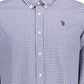 Elegant Light Blue Cotton Shirt for Men
