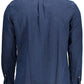 Classic Blue Long Sleeve Cotton Shirt