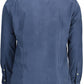 Sleek Slim Fit Long Sleeve Shirt with French Collar