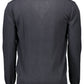 Classic V-Neck Cardigan in Blue