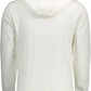 Classic White Hooded Zip Sweatshirt