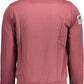 Chic Purple Zip Sweatshirt with Embroidery Detail