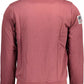 Elegant Long Sleeve Zip Sweatshirt in Purple
