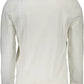 Classic White Round Neck Sweatshirt