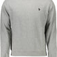 Classic Embroidered Logo Gray Sweatshirt