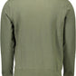 Classic Green Embroidered Cotton Sweatshirt