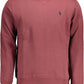 Elegant Purple Cotton Sweatshirt for Men