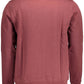 Elegant Purple Cotton Sweatshirt for Men