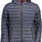 Reversible Blue-Red Casual Jacket