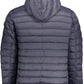 Reversible Blue-Red Casual Jacket