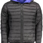 Reversible Blue-Black Casual Jacket