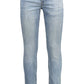 Chic Light Blue Slim Fit Jeans