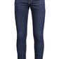 Chic Slim Fit Bali Jeans with Subtle Logo Detail
