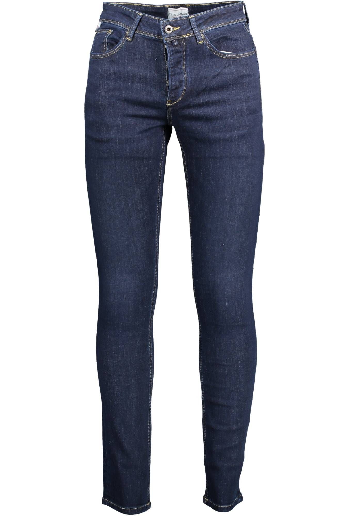 Chic Slim Fit Bali Jeans with Subtle Logo Detail