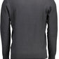 Elegant Black Cotton-Cashmere Sweater