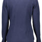 Elegant Crew Neck Embroidered Sweater