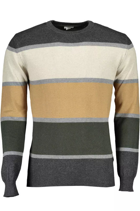 Beige Wool-Cashmere Blend Sweater