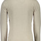Beige Slim Wool-Cashmere Blend Sweater