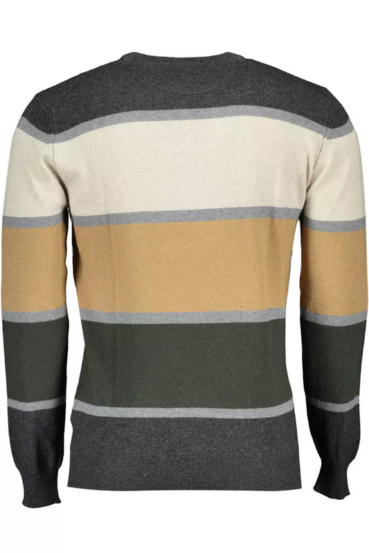 Beige Wool-Cashmere Blend Sweater