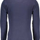 Classic Blue Wool-Blend Slim Sweater