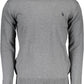 Timeless Gray Cotton Sweater with Classic Logo