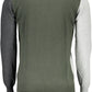 Elegant Gray Wool Sweater with Logo