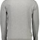 Elegant Gray Cotton-Cashmere Sweater for Men