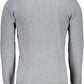 Elegant Slim Wool Sweater with Contrasting Details