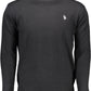 Elegant High Collar Cotton Cashmere Sweater