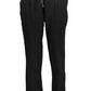 Chic Contrasting Joggers with Logo Detail
