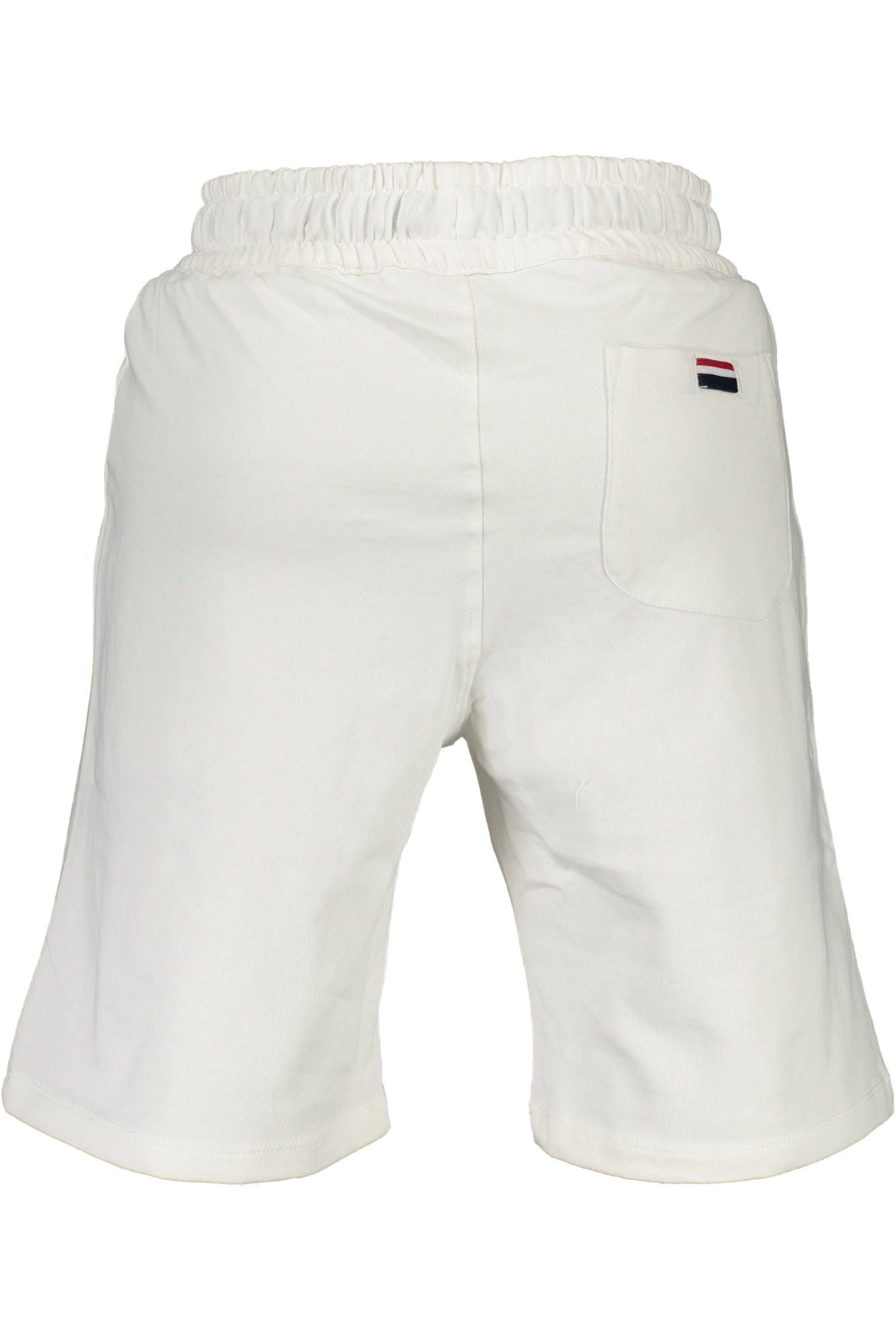 Elegant White Cotton Shorts with Embroidery Detail