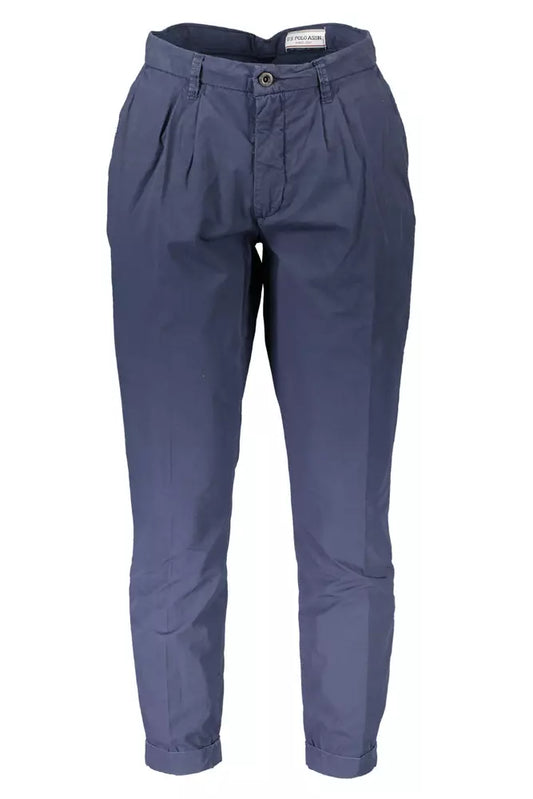 Classic Four-Pocket Cotton Trousers