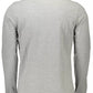 Elegant Long-Sleeved Polo Shirt in Gray