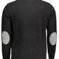 Elegant Long-Sleeve Polo with Contrasting Accents