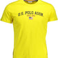 Sunny Yellow Crew Neck Logo Tee