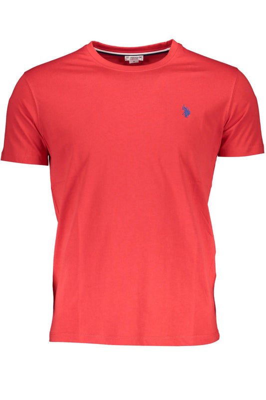 Classic Crew Neck Embroidered Logo Tee