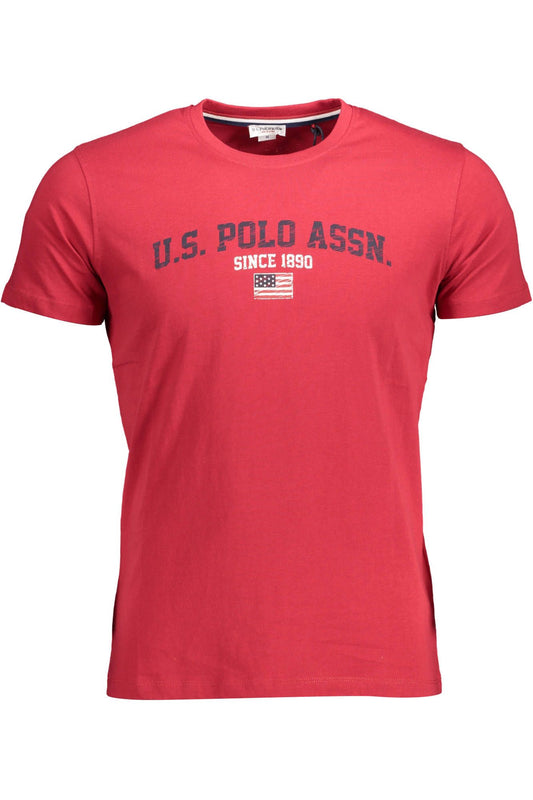 Crew Neck Cotton Tee with Signature Logo