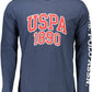 Classic Crew Neck Long Sleeve Tee with Logo