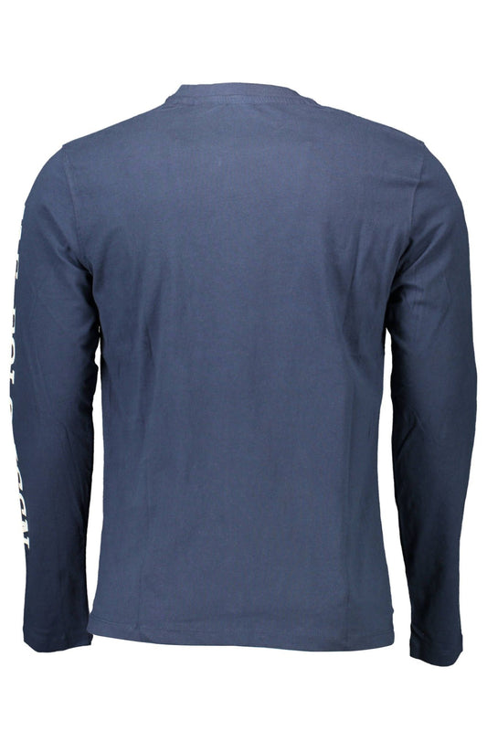 Classic Crew Neck Long Sleeve Tee with Logo