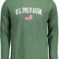 Classic Green Cotton T-Shirt with Logo