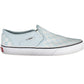Chic Light Blue Elastic Sporty Sneakers