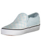 Chic Light Blue Elastic Sporty Sneakers
