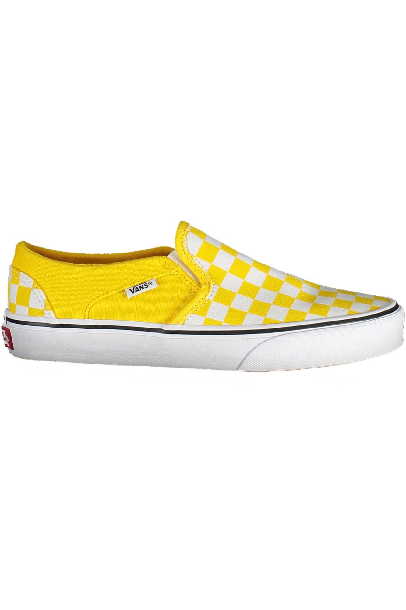 Chic Yellow Elastic Contrast Sneakers