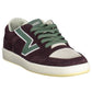 Vibrant Purple Lace-Up Sneakers