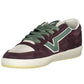 Vibrant Purple Lace-Up Sneakers
