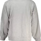Cozy Heather Gray Embroidered Sweatshirt