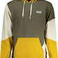 Contrasting Detail Cotton Hoodie