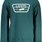 Green Logo Print Round Neck Sweatshirt