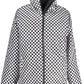 Reversible Black Check Long Sleeve Jacket
